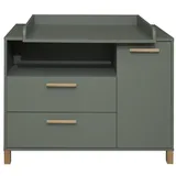 Mäusbacher Wickelkommode »Oli«, bis 40 kg, Wickelkommode Breite "119", grün