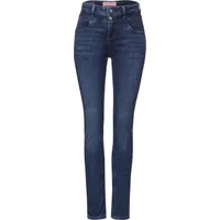 STREET ONE Jeanshose, Tapered Fit, für Damen, 15712 Mid