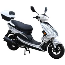 GT UNION GT3 25 50 ccm 2,7 PS 25 km/h Weiß mit Topcase