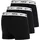 Nike Essential Cotton Stretch Trunk Schwarz / Weiß XL 3er Pack