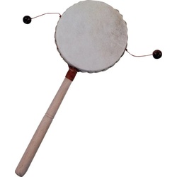 Guru-Shop Spielzeug-Musikinstrument Musikinstrument aus Holz, Musik Percussion.. braun 8 cm x 20 cm x 2 cm