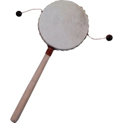 Guru-Shop Spielzeug-Musikinstrument Musikinstrument aus Holz, Musik Percussion.. braun