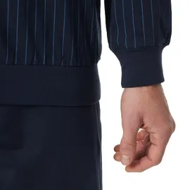 SCHIESSER Pyjama in Blau 4XL