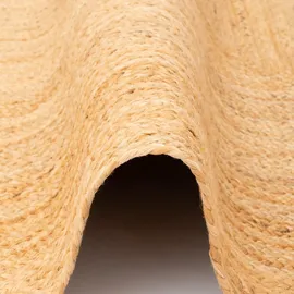 Pergamon Pergamon, Naturfaser, Teppich Jute Salsa Bordüre (300 x 300 cm,