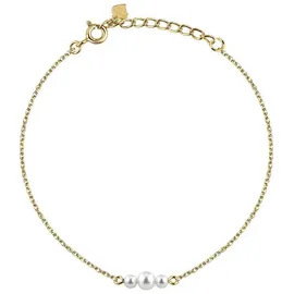 La Petite Story Armband Gold/Perlweiß LPS05AWV87 Größe 18