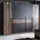 Forte Kleiderschrank Bellevue 260,8 x 220 x 62,3 cm Schwarz