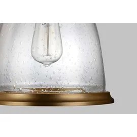 Elstead Lighting Pendellampe 1-flg. D 24 cm Stahl Messing