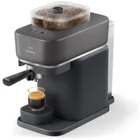 Philips Baristina Espressomaschine BAR320/60 mit Bean Swap Schwarzgrau / Schwarz