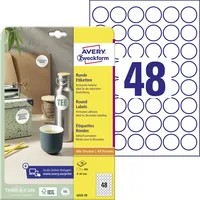 Avery Zweckform 6223-10 Runde Etiketten (480 Klebepunkte, Ø30mm 10