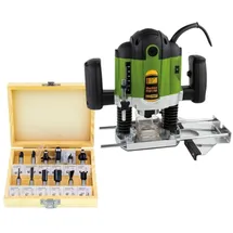 PROCRAFT POB1700 Oberfräse 1200 Watt 6 - 8 mm + Zubehör