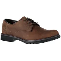 Timberland Stormbuck Plain Toe Oxford Schuhe Burnished Dark Oiled Brown 41