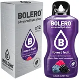 (165,28€/kg) 12 Sticks Bolero Waldfrucht Pulver Getränkepulver zuckerfrei