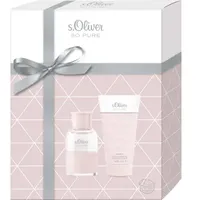 S.Oliver So Pure Eau de Toilette 30 ml +  Duschgel 75 ml Geschenkset