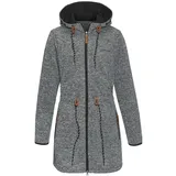 LASCANA Strickfleecejacke Damen anthracite Gr.40/42