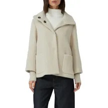 s.Oliver Jacke mit Stehkragen und Rippstrick-Manschetten - 44