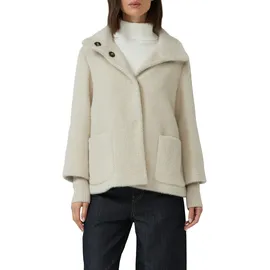 s.Oliver Jacke mit Stehkragen und Rippstrick-Manschetten - 44