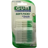 GUM® Soft Picks Interdentalbürste + Etui 40 St.
