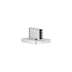 Dornbracht Cl.1 Seitenventil 20006706-00 linksschließend, warm, CASCADE-Struktur, chrom
