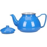 DOITOOL Türkische Teapot Vintage Kochkessel Emaille Teekessel 1000ml Teebereiter Retro Wasserkocher Kaffeekanne Wasserkanne Wasserkessel Teebereiter Gas Induktion Herd Wassertopf