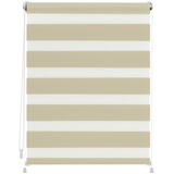 LICHTBLICK Duo Rollo / Doppelrollo Klemmfix 90 x 150 cm verspannt creme