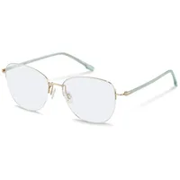 Rodenstock R7141 Square Damenbrille - Gold / Light Green