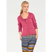 Heine Feinstrickjacke pink 38