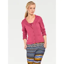 Heine Feinstrickjacke pink 38