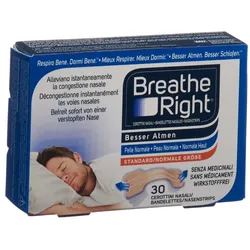 Besser Atmen Breathe Right Nasenpflaster Beige Normal