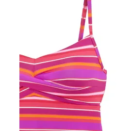 s.Oliver Bügel-Tankini-Top Damen Pink 44 Cup B