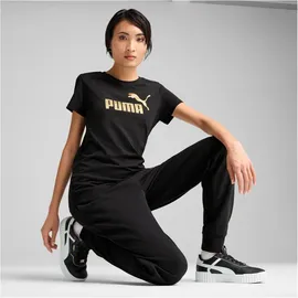 Puma ESS Metallic No. 1 Logo Tee schwarz XS