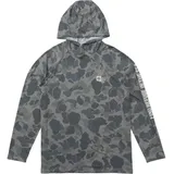 Salty Crew Hood Tech Langarm-rash Guard Sand Camo XL