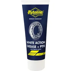 Putoline 100 gr Tube White Action Fett + PTFE, weiss