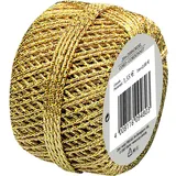 SUSY CARD Zierkordel "Cordonnet" gold (B)1 mm x (L)20 m - Gold