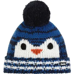 EISBÄRLI EISBÄR Kinder Mütze Rico Pompon kids, mittelblau-nacht-white/nacht, 53