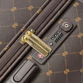 lazarotti Palermo Koffer-Set 2-tlg. dunkelbraun/braun