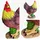Relaxdays Gartenfigur Huhn