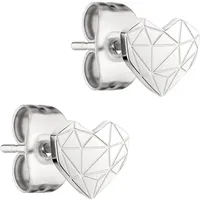 Liebeskind Berlin Ohrstecker Mini Broken Heart Edelstahl silber 13005105-0