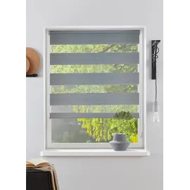 Bruno Banani Doppelrollo NURI 80 x 210 cm grau