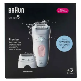 Braun Silk-épil 5-030 Epilierer Weiß/Rosa