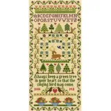 Bothy Threads Kreuzstich-Set Grüner Baum, 18x36cm, XS2, Zählmuster