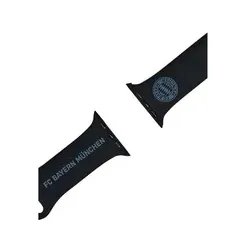 FC BAYERN Armband Apple Watch Logo schwarz 31607