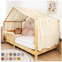 Lilimaus Hausbett Himmel [in 12 Farben] Betthimmel Hausbett aus