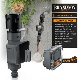 Brandson Digitale Wasseruhr mit Display