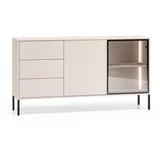 petits-meubles Buffet Paige 160 x 0 x 0 Kaschmir/Schwarz