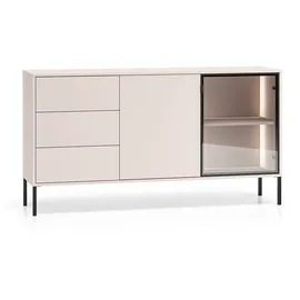 petits-meubles Buffet Paige 160 x 0 x 0 Kaschmir/Schwarz