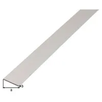 GAH Alberts Flachstange Aluminium 1000 x 15 x 2 mm