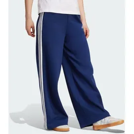 adidas 3-Streifen Wide Fleece Jogginghose Dunkelblau S
