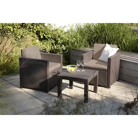 ALLIBERT Victoria Set 3-tlg. Braun