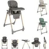 KIKKABOO Hochstuhl Olive - Dark Grey - One Size