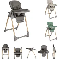 KIKKABOO Hochstuhl Olive - Dark Grey - One Size